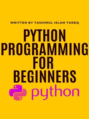 cover image of Python programming for beginners